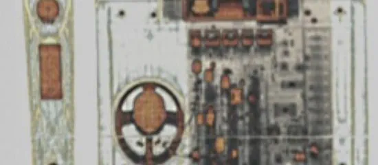 Röntgenaufnahme eines Telefons